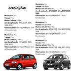 Radiador Rhino Polo Fox Com Ar Engate Rápido 2003 2004 2005