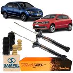 Kit Amortecedor Traseiro Coifa Batente Original Gol Voyage