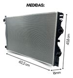 Radiador Eurus Fiat Toro 1.3 Turbo 53485254 2021-2024