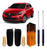 Par Amortecedor Traseiro Cofap + Kit Argo 2017 2018 2019 020