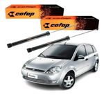 Kit Amortecedor Traseiro Fiesta 2003 2004 2005 A 2014 + Kit