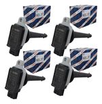 Kit Com 4 Bobinas Sentra 2.0 Tiida 1.8 Original Bosch