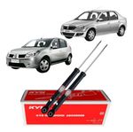 Par Amortecedor Traseiro Renault Logan Sandero 2007 A 2014