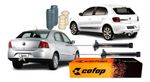 Kit Amortecedor Traseiro Coifa Batente Gol G5 G6 Voyage Cofa