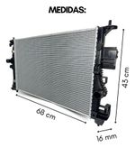 Radiador Onix 1.0 Turbo 2019 2020 2021 2022 2023 2024