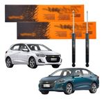 Par Amortecedor Traseiro Novo Onix Hatch Plus 2020 Até 2024