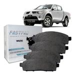 Pastilha De Freio Cerâmica Mitsubishi L200 Triton Dianteira
