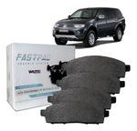 Pastilha De Freio Cerâmica Mitsubishi L200 Triton Dianteira