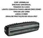 Farol Auxiliar Para Empilhadeiras Super Led Vermelho Tarponn