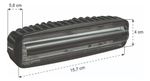 Farol Auxiliar Para Empilhadeiras Super Led Vermelho Tarponn
