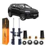 Par Amortecedor Dianteiro Compass Longitude Trailwalk + Kit