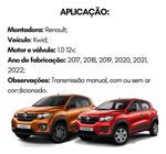 Radiador Renault Kwid 1.0 12v 2017 2018 2019 2020 2021 2022