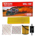 Kit Revisão Filtro Troca Completa Wega C3 C4 2008 208 4 Cils