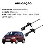 Par Amortecedor Dianteiro Classe A160 A190 1998 A 2005 A Gás