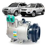 Compressor Delphi Tucson Sportage 2005 2006 2007 2008 2009 2010