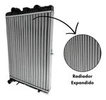 Radiador Saveiro 1.0 G2 G3 G4 2000 2002 2004 2006 2008 2010