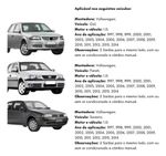 Radiador Saveiro 1.0 G2 G3 G4 2000 2002 2004 2006 2008 2010
