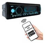Kit Radio Mp3 Bluetooth Fm Com Alto Falante Triaxial Bomber