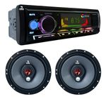 Kit Radio Mp3 Bluetooth Fm Com Alto Falante Triaxial Bomber
