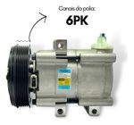 Compressor Delphi Ford F150 F250 98 99 2000 2001 2002 6pk