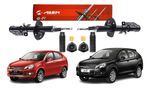 Par Amortecedor Dianteiro Jac J3 1.4 1.5 Coxim Batente Coifa