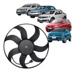 Eletro Ventoinha Gol Saveiro Voyage Polo Fox G5 G6 G7