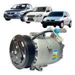 Compressor Delphi Celta Corsa Classic 1.0 1.4 2003 a 2008