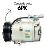 Compressor Delphi Celta Corsa Classic 1.0 1.4 2003 a 2008