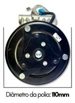 Compressor Delphi Celta Corsa Classic 1.0 1.4 2003 a 2008