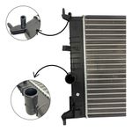 Radiador Behr Vectra 97 2001 2003 2005 90499822 Sem Ar
