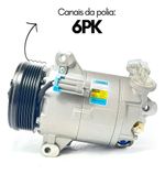 Compressor Delphi S10 Blazer 2.4 2002 2004 2006 2008 2010