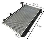 Radiador Eurus Chery Tiggo 2.0 2009 2010 2011 2012 2013