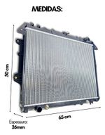 Radiador Hilux Sw4 2.7 2007 2009 2011 2012 2013 2014 2015