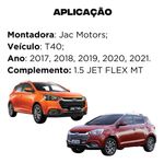 Bandeja Balança Infe Completa L Direito Jac T40 2017 A 2021