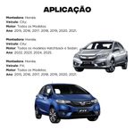 Par Amortecedor Traseiro Honda Fit City 2015 Em Diante