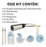 Bomba De Combustível Refil Universal Veículos Flex Delphi