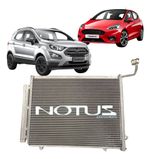 Condensador Notus Ecosport Fiesta 2016 2018 2020 2021