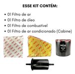 Kit Revisão Filtro Troca Completa Wega Gol Saveiro Voyage
