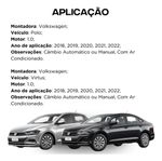 Radiador Eurus Vw Polo Virtus 1.0 2018 2020 2022 Sem Ar