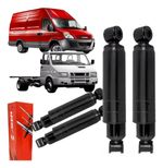 Par Amortecedor Dianteiro Traseiro Iveco Daily Allen 98 A 08