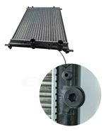 Radiador Eurus Fiat Brava 1.6 16V 2000 2001 Sistema Marelli