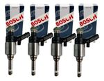 Kit 4 Bicos Injetor Jetta Passat Tiguan Tsi Bosch 026150001a