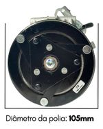 Compressor Delphi Agile Montana 1.4 1.8 2012 2015 2018 2021