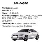 Ventoinha Mahle A3 1.4 1.6 2.0 2007 2011 2015 2019 1j0959455