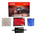 Kit Revisão Filtros Wega March Versa 1.0 12v 3 Cilindros