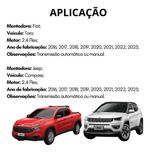 Radiador Eurus Jeep Compass 2.0 Fiat Toro 2.4 2017 2018 2019 Flex