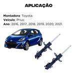 Par Amortecedor Dianteiro Toyota Prius Cofap 2017 A 2021