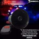 Sirene Polícia Ambulância Megafone 7 Tons 12/24v Bivolt Asx