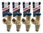 4 Bicos Injetores Hr-v 1.8 Flex Original Bosch 2015 Até 2021