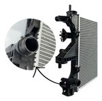 Radiador Eurus Fiat Ducato Peugeot Boxer 2018 2020 2022